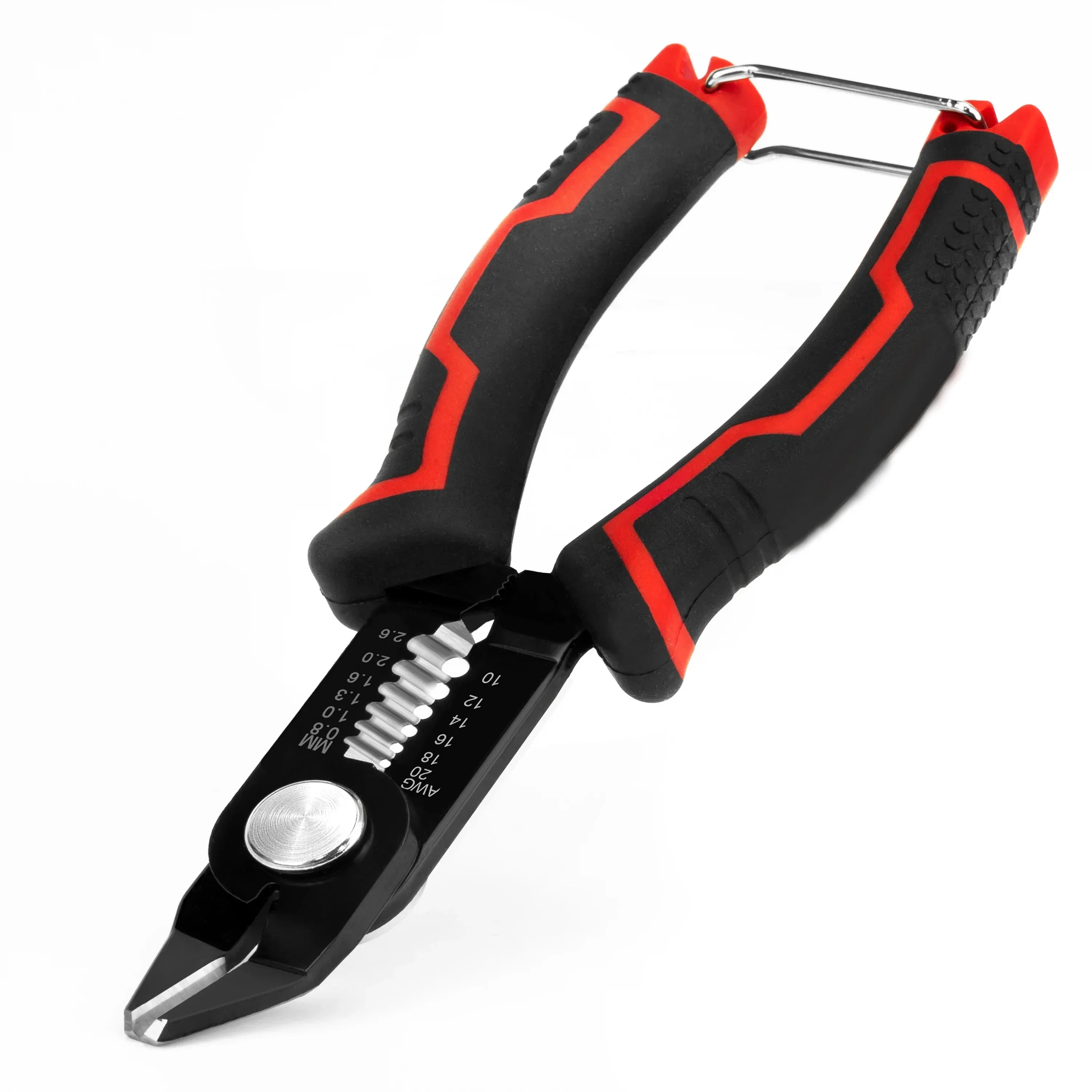 6 นิ้ว Multifunctional Wire Stripper คีมเครื่องมืออัตโนมัติเครื่องตัดสายไฟ CRIMPING ช่างไฟฟ้าซ่อมเครื่องมือ