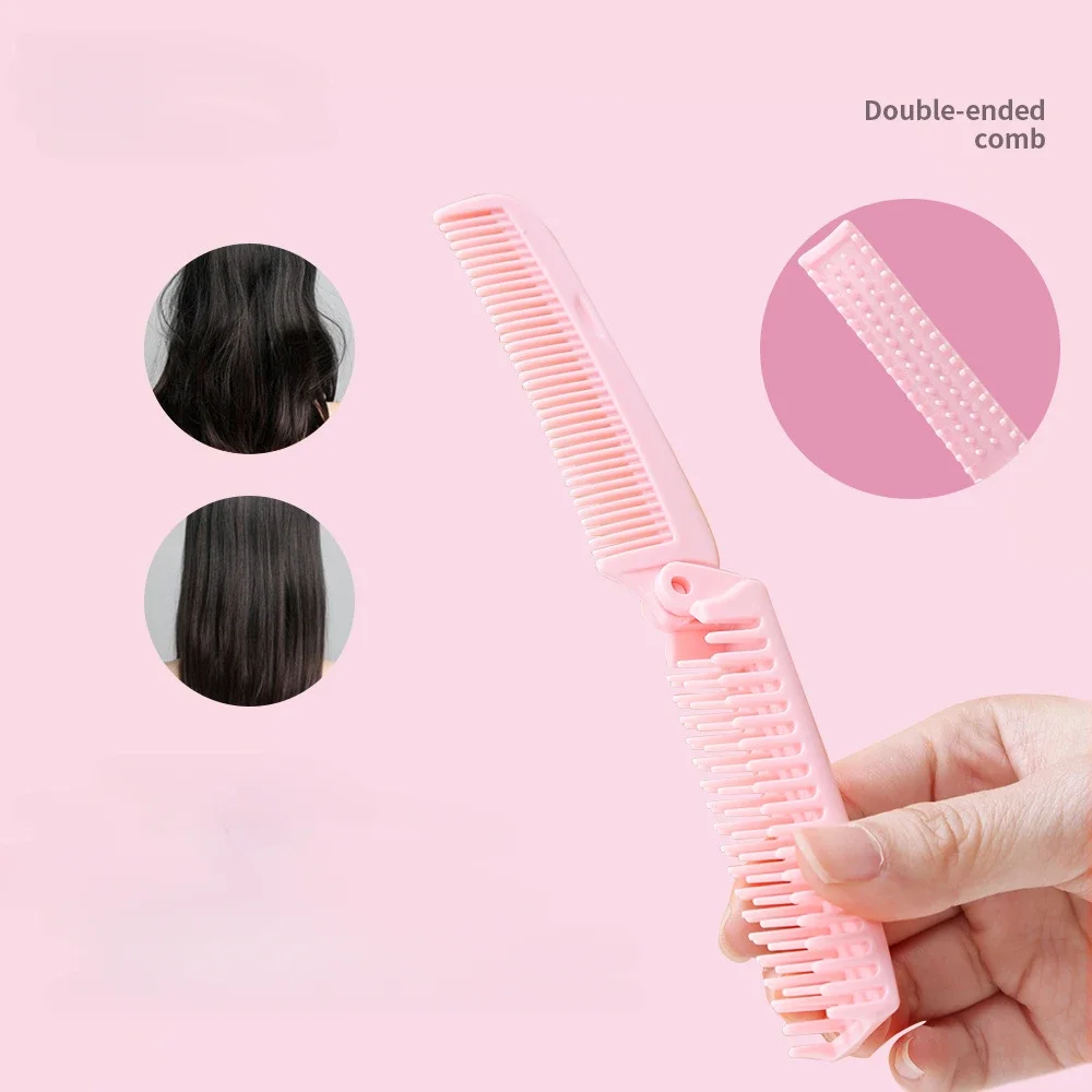 

Professional Massage Hair Comb Anti-Static Styling Folding Hair Comb Travel Foldable Hair Comb Brush Portable Hairdressing Tools