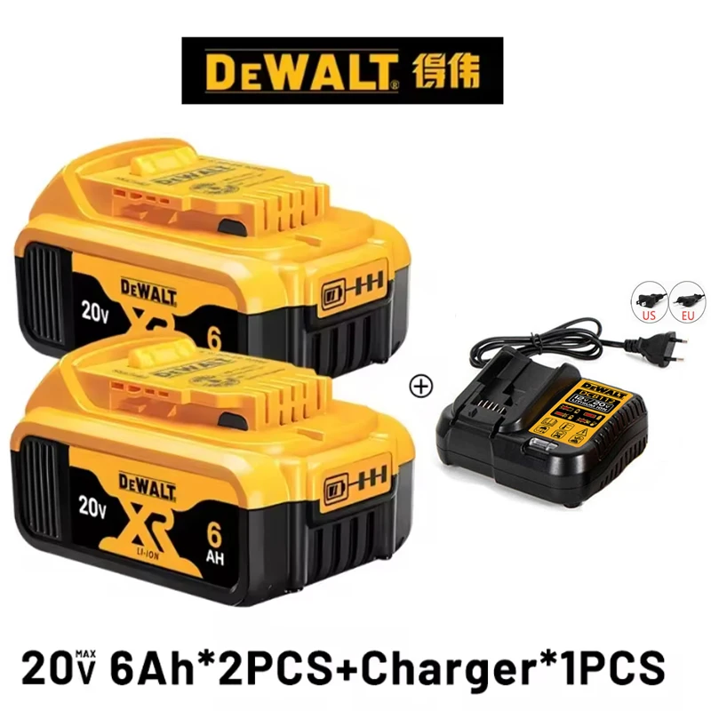 

Dewalt Battery 20V 6.0Ah DCB200 Battery MAX Lithium DCB184 DCB206 DCB182 DCB180 DCB181 DCB182 DCB201 DCB206