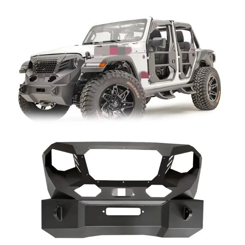 

Zuimi High-end Gobison 4x4 Auto Accessories Front Bumper Grill Face Grumper Ront & Rear Fender Flares For WRANGLER JK/JL/JT