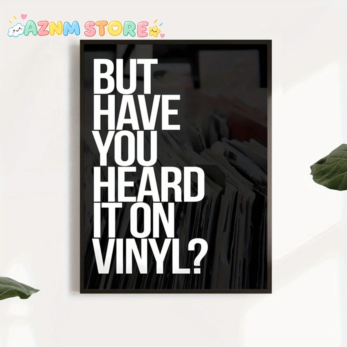 2027 1pc1pc Premium Vinyl Record Canvas Poster - 