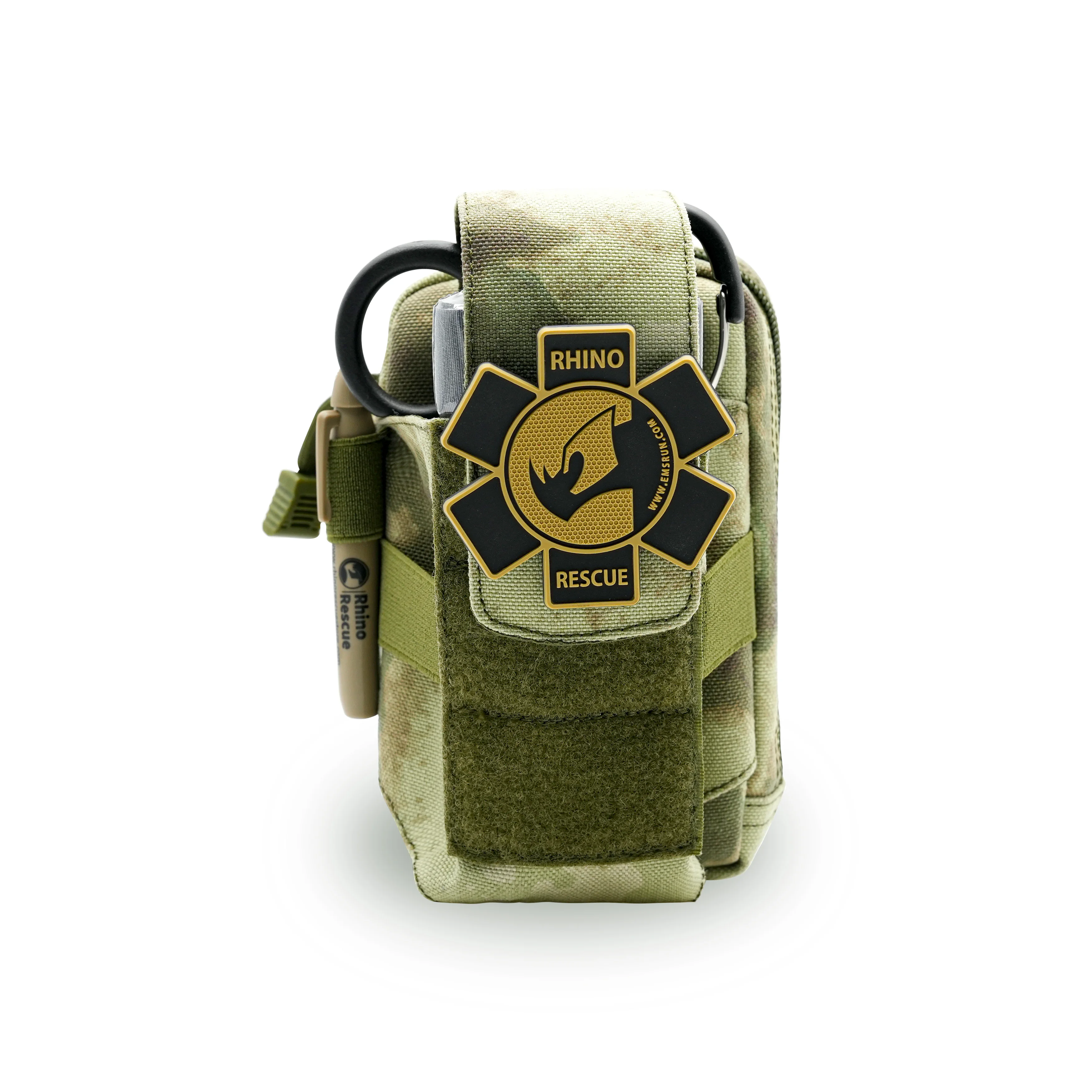 

Rhino Rescue Empty Tactical Ifak Pouch Camping Travel Medical Spout Tactical Waist Pack Molle Mini Tourniquet Pouch/Kit