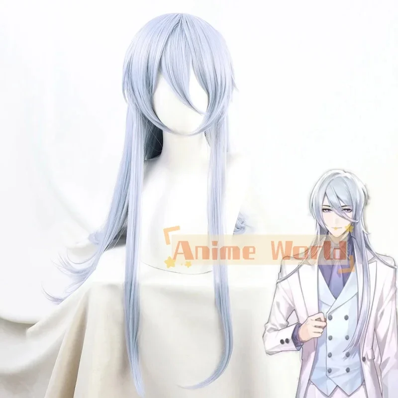 

For all time Emerald Cosplay Wig Long Blue Gradient Heat Resistant Synthetic Hair Halloween Carnival + Wig Cap