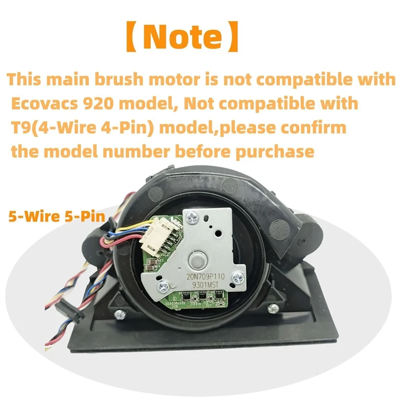 Запасная часть двигателя вентилятора пылесоса для двигателей серии Ecovacs Deebot T5/T8 DX/DV