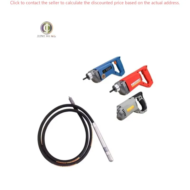 1200 W Double Rabbit Pin Type Industrial Concrete Vibrator Electric-powered Noiseless Poker Vibrator