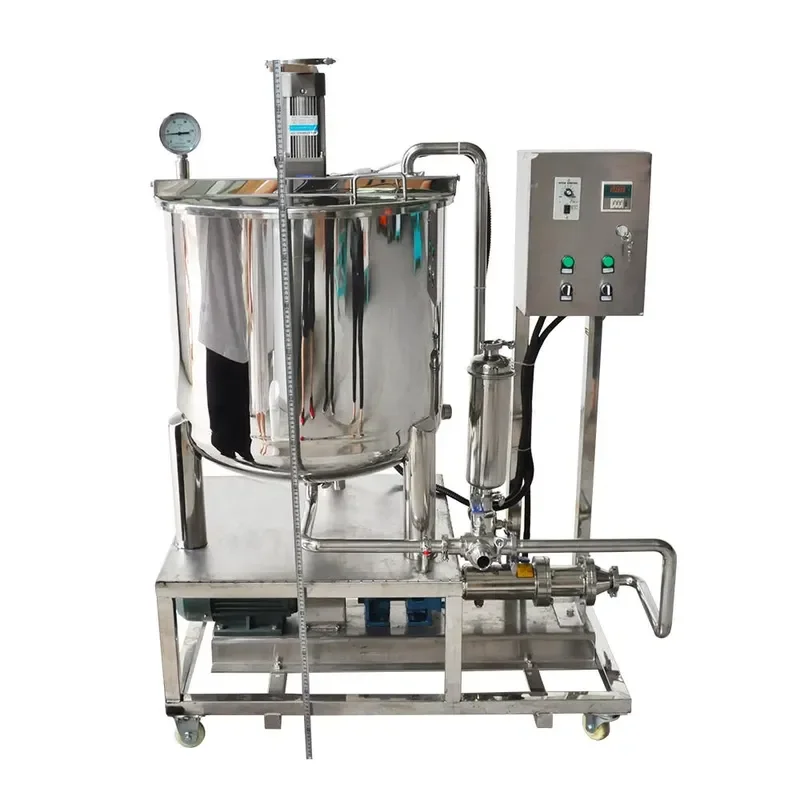 for 0.5-3 T Automatic Stainless Steel Honey Mixing Filtering Heating Machine for Commercial Beekeeping