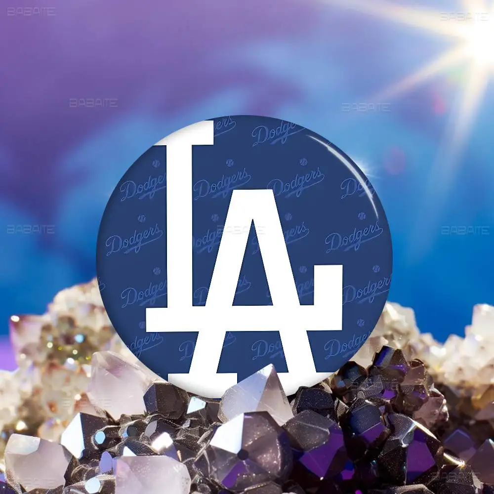 Los Angeles D-Dodgers New Brooches Soft Button Pin Funny Silly Gnarpy On A Skateboard Meme Badge Gamer Collection Gifts view 4