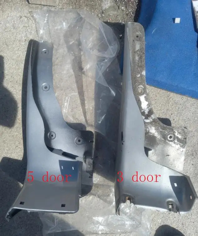 1 Pair not fit 3 door only 5 door Wide Body Rear Mudguard Board for Pajero V33 MR776022 for Montero Wheel Cover MR776027 2 Pcs