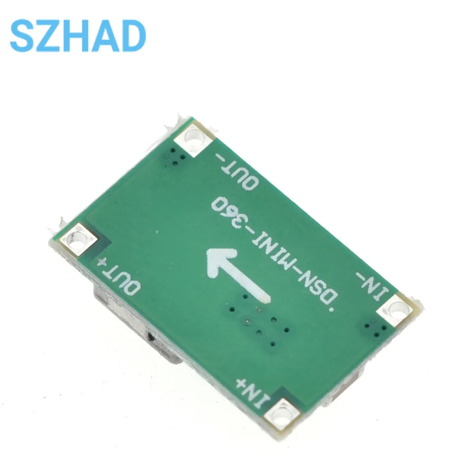 Mini360 modèle Avion Alimentation abaisseur Module DC DC Ultra-petit module d'alimentation Alimentation de voiture Ultra LM2596