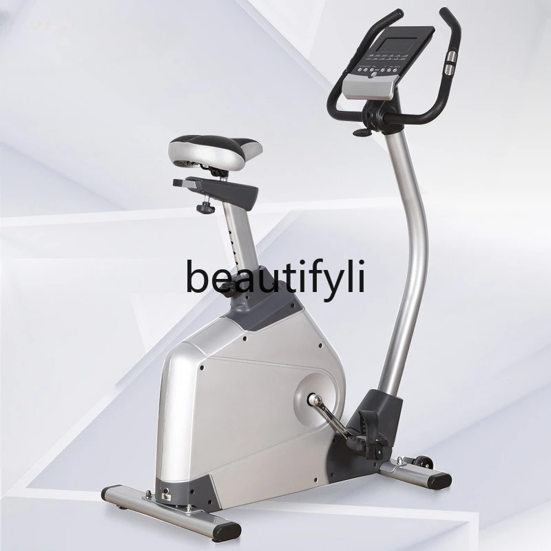 

Aerobic exercise equipment, commercial magnetic control exercise bike