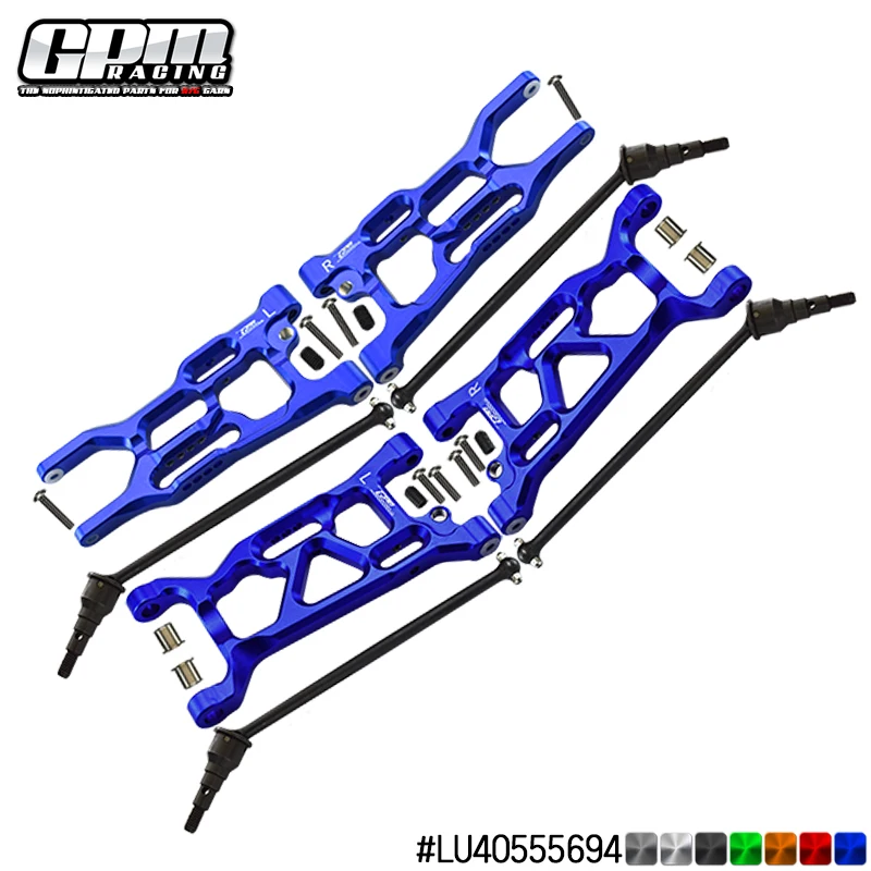 GPM LASERNUT U4 COMBO SET B-LU4055+LU5056+LU4094F/RS(2SETS) FOR 1/10 LASERNUT TENACITY ULTRA 4-LOS03028