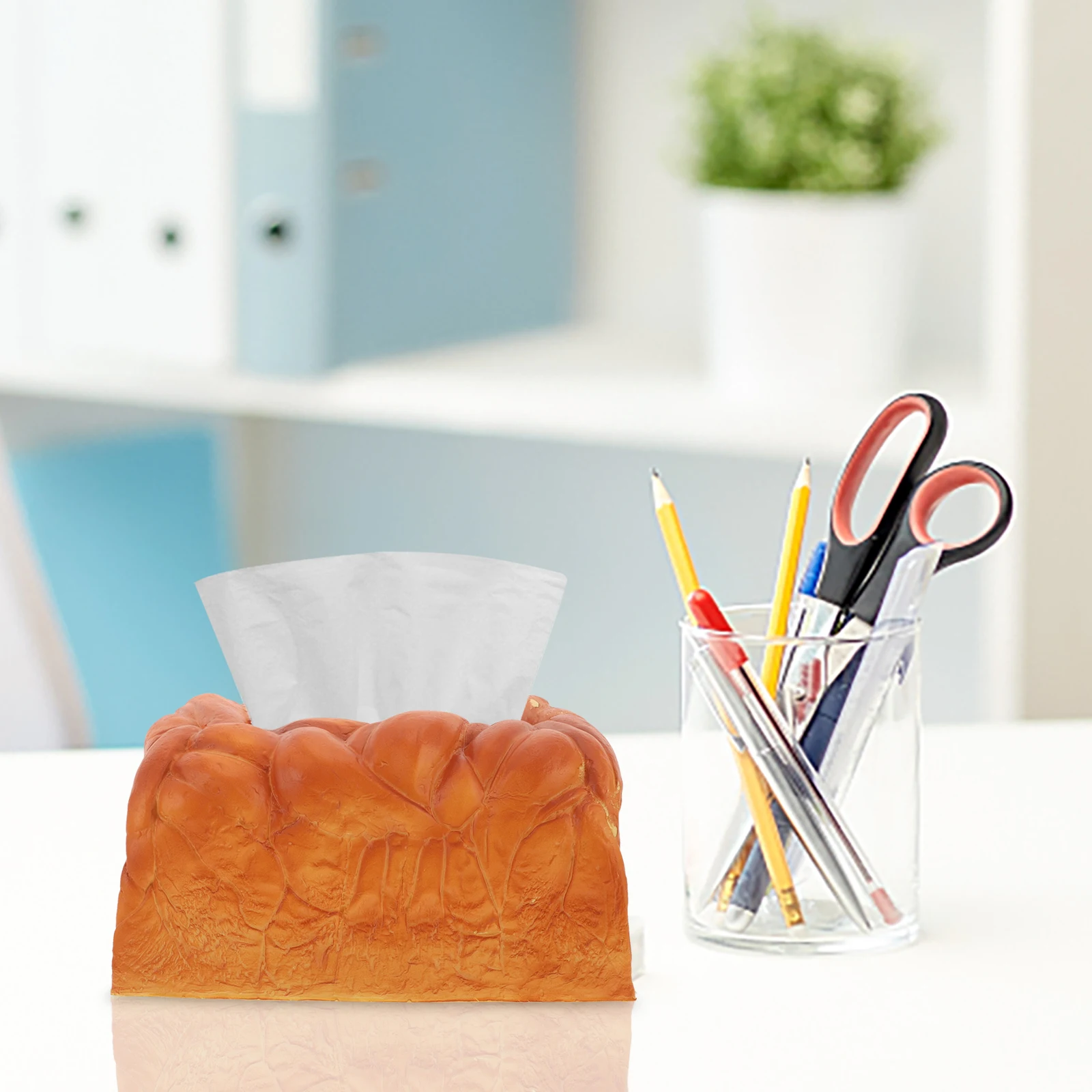 

Loaf Tissues Box Foam Sponge Household Napkin Boxes Paper Towel Dispenser Decorative Desktop Tissue Case Covers Storage