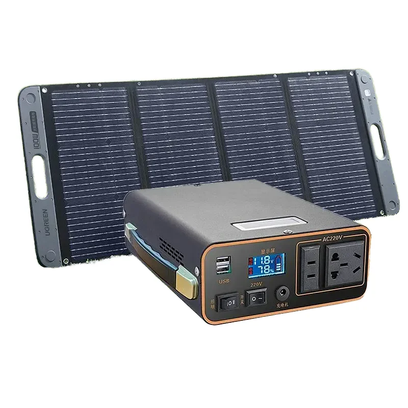 Portable 300W Household Outdoor Solar Power Supply with Lithium Batteries That Can Be Used for Power Outages Power Bank