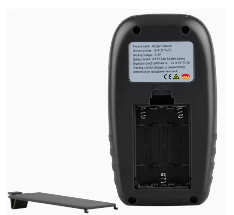 WT8821 High Sensitivity Oxygen Detector Independent O2 Gas Sensor with Warning & Poisoning Alarm Function