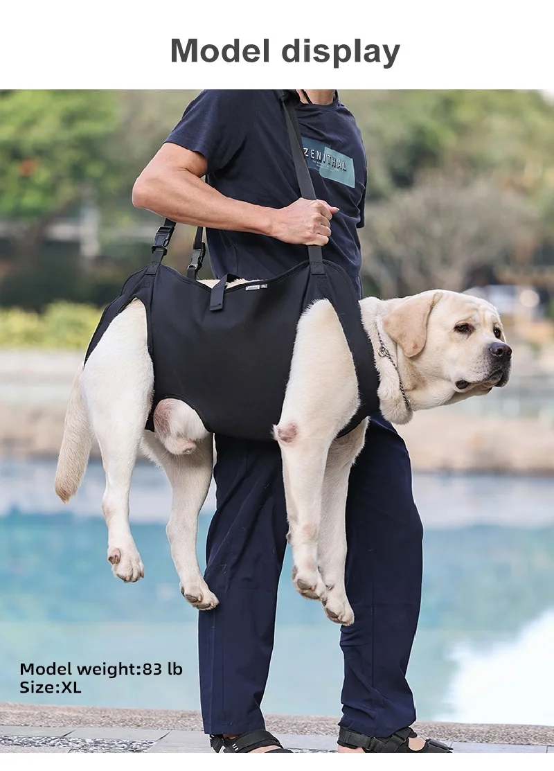 Dog Body Support Harness for Injured Disabled Elderly Dogs Pet Dog Soft Carrying Injuries Recover Support Harness Pet Supplies