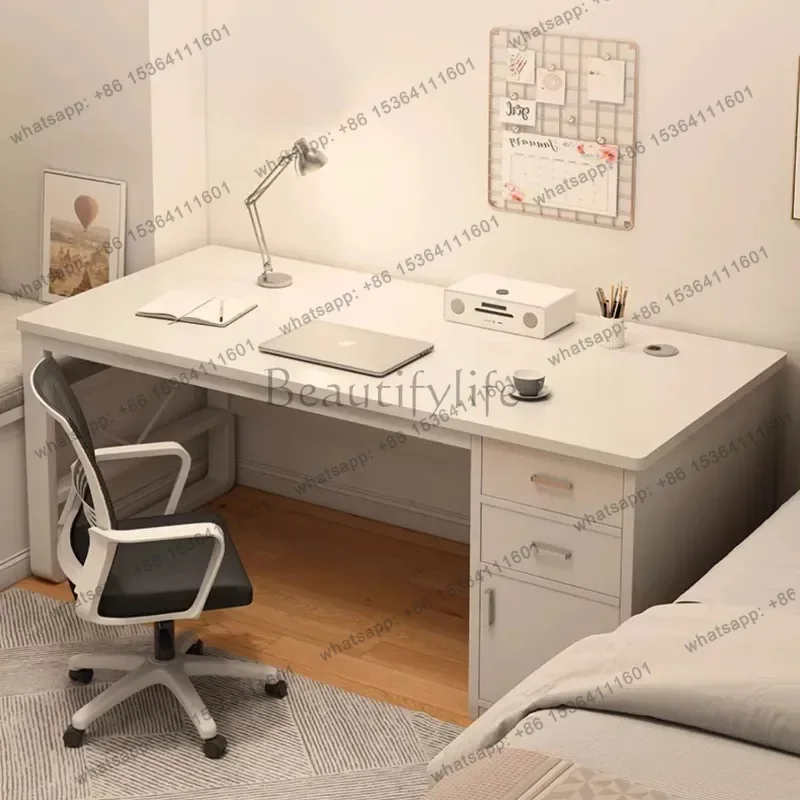 FG Aesthetic Bedroom Office Desk Drawers Designer Reading Modern Office Desk Dining Sturdy Vanity European Ufficio Trendy Furnit