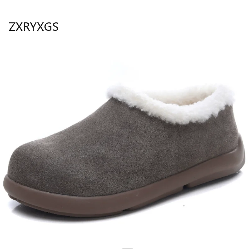 zxryxgs-top-layer-cow-suede-wool-shoes-warm-comfortable-snow-shoes-women-flats-2025-winter-real-leather-shoes-flat-soft-sole