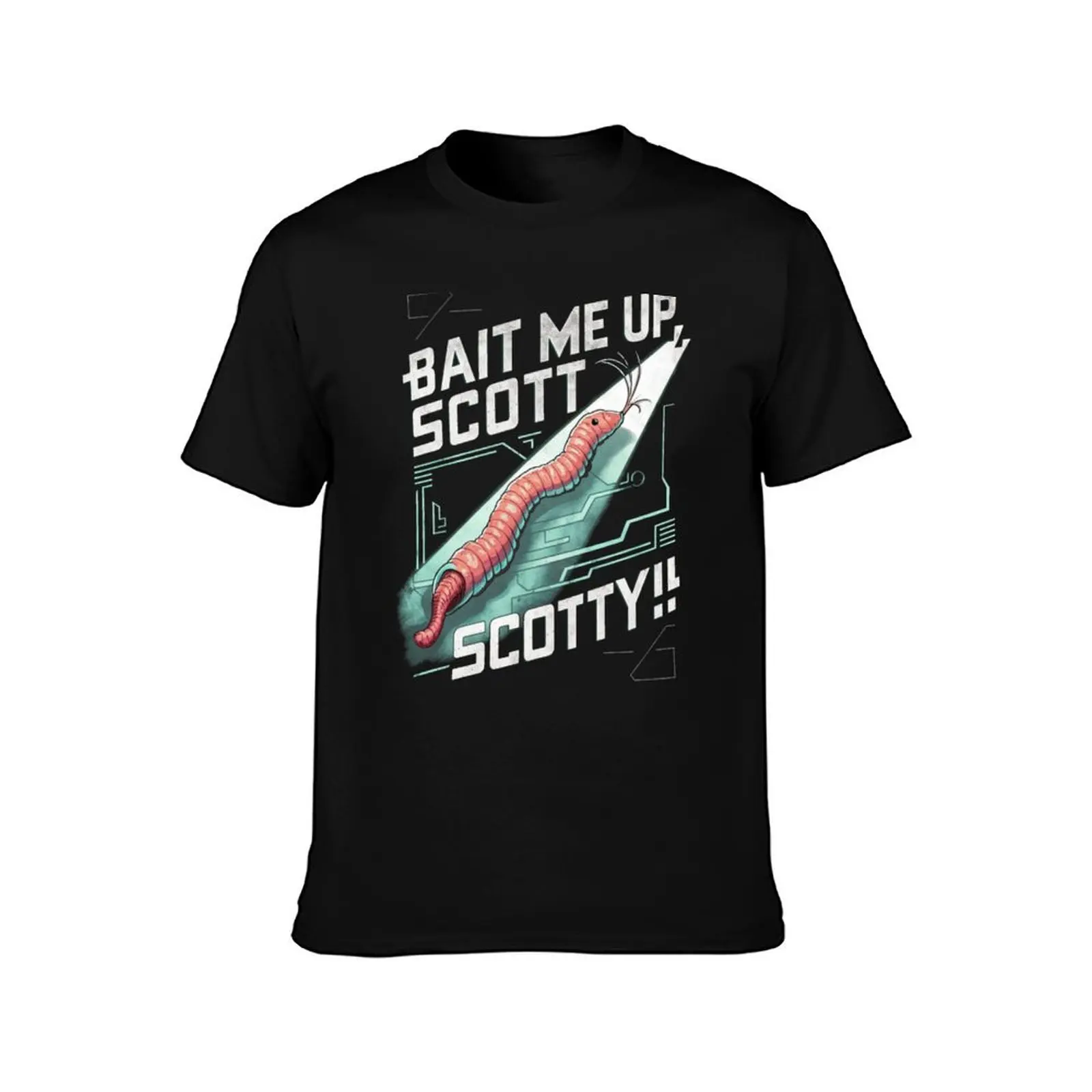Bait Me Up, Scotty! T-Shirt Independence Day Short Sleeve T-Shirt