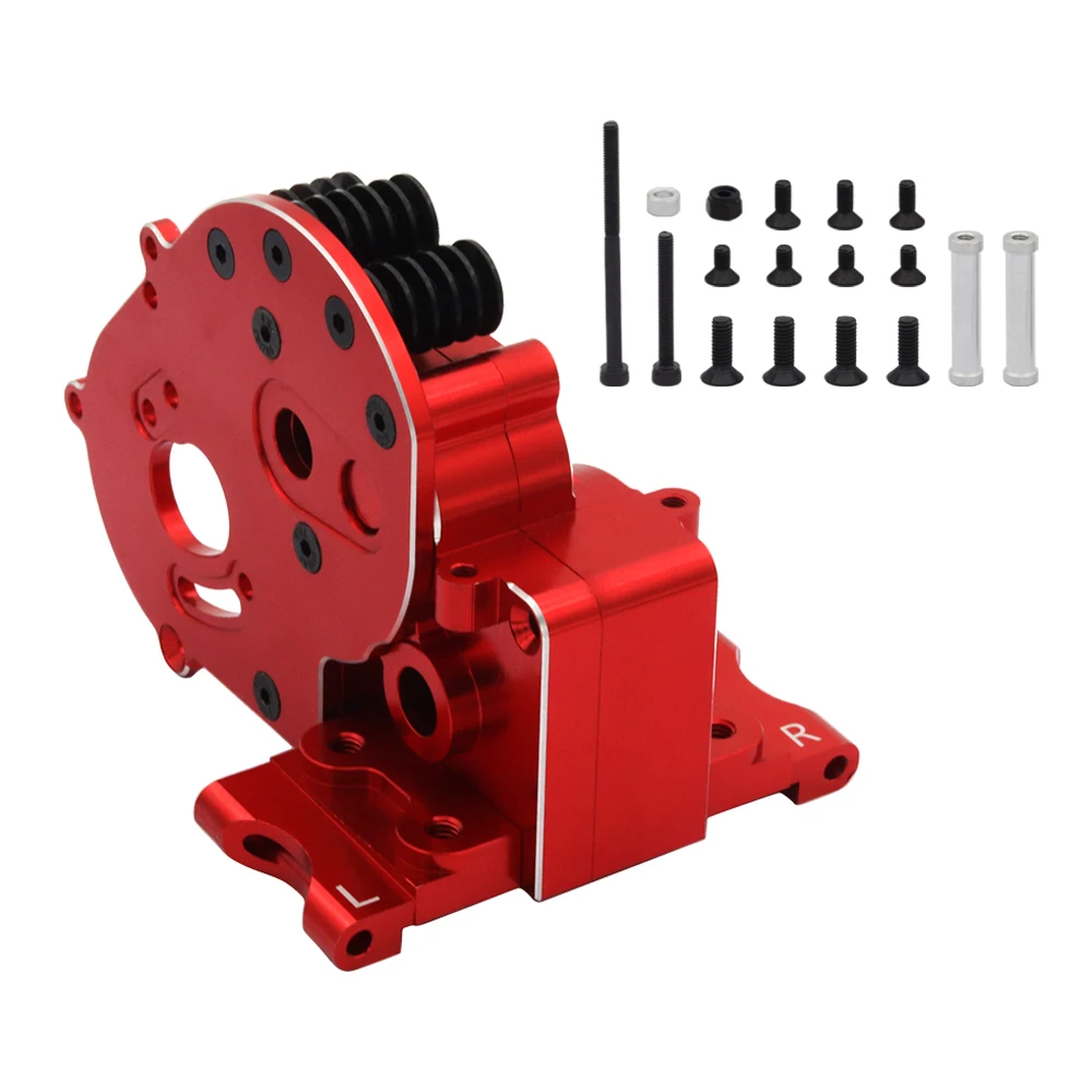 Metal Transmission Gearbox Gear Box for 1/10 Traxxas Slash 2WD VXL Rustler Stampede Bandit RC Car Upgrades Parts