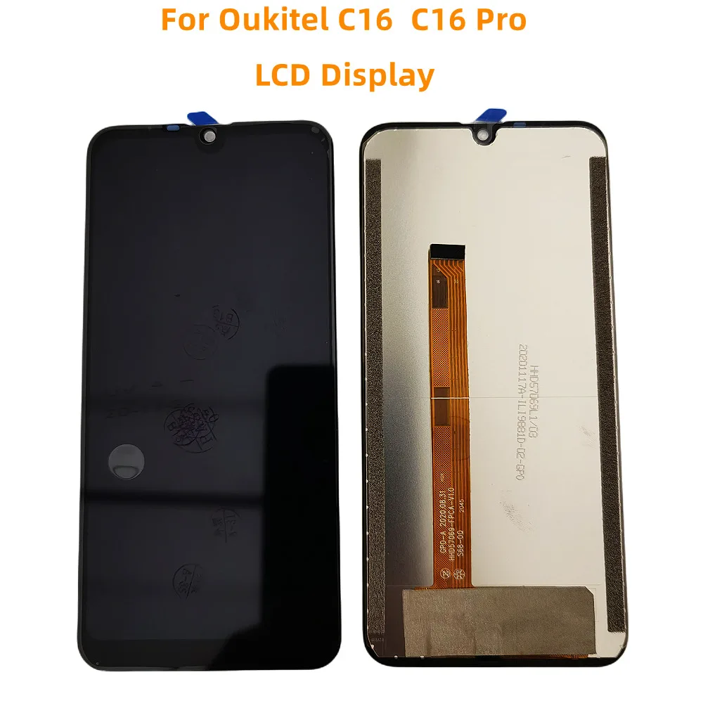 مراجعة تفصيلية لشاشة LCD وشاشة اللمس لجهاز Oukitel C16 Pro