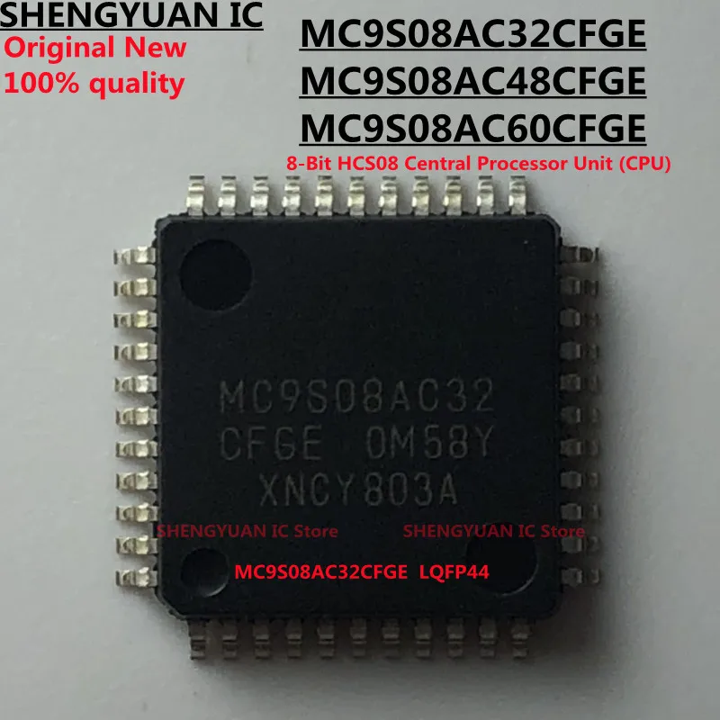 5Pcs/LOT MC9S08AC32CFGE MC9S08AC32 MC9S08AC48CFGE MC9S08AC48 MC9S08AC60CFGE MC9S08AC60 LQFP44 100% new