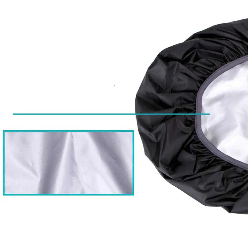 Dust Raincover Double Buckle Reflective Rain Cover Adjustable Oxford Cloth Outdoor Bag Cover Elastic Backpack Rain Cover Travel
