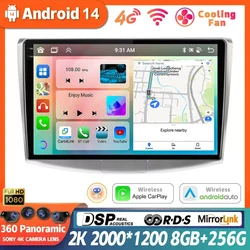 Android 14 Carplay Car Radio For Volkswagen VW Passat B6 B7 B8 CC 2007 - 2021 Multimedia Video Player Navigation GPS Stereo 2Din