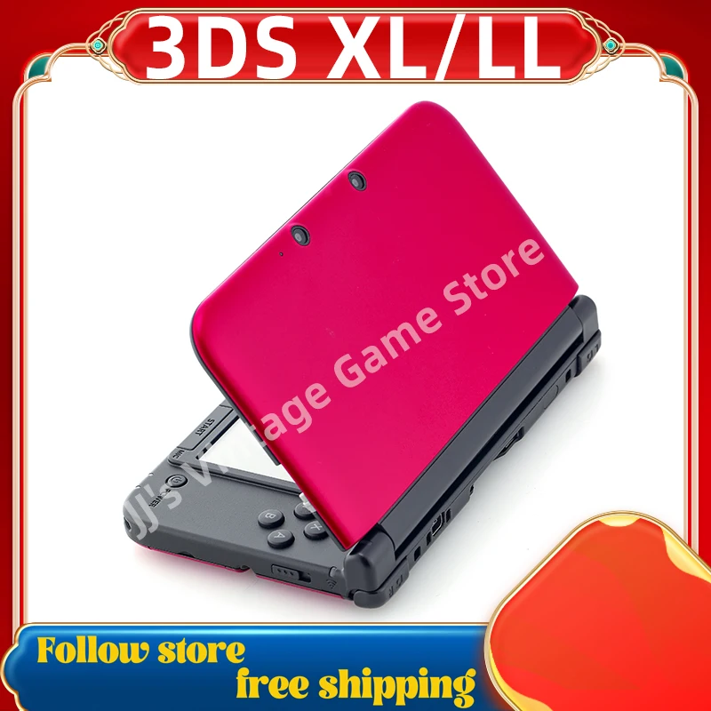 

Original / Refuebished 3DS XL / 3DS LL Handheld Game Console with 4.7-inch Touch Screen Naked Eye 3D Image Classic 3DS Games