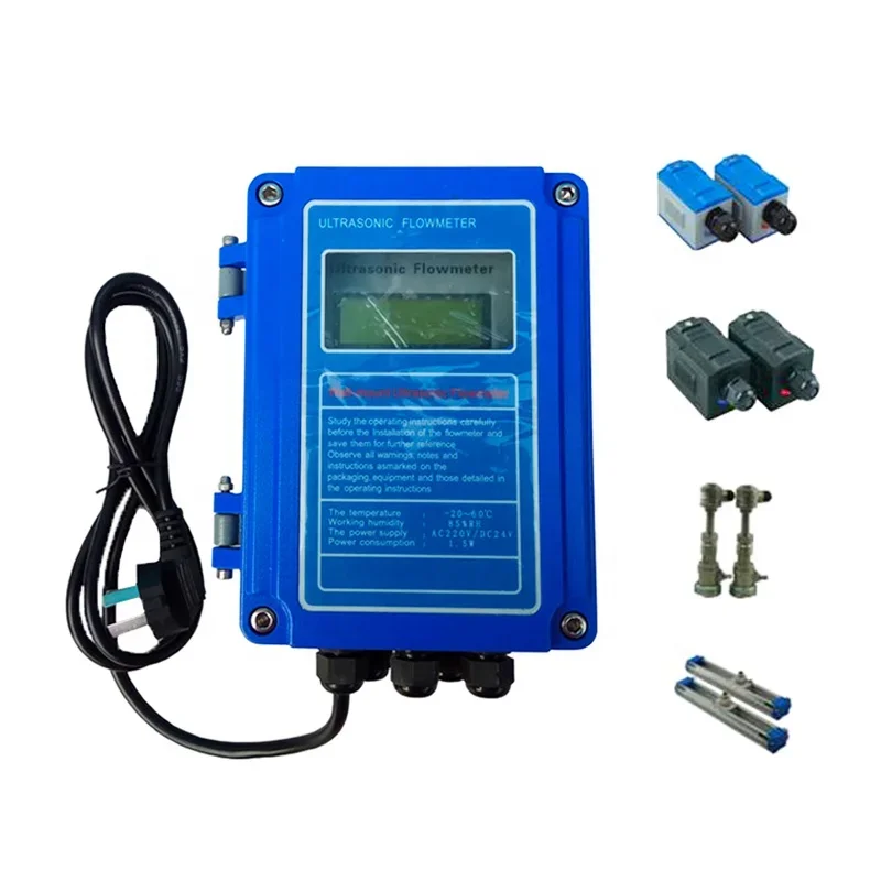 

Clamp-on flow meter sensor portable ultrasonic flowmeter