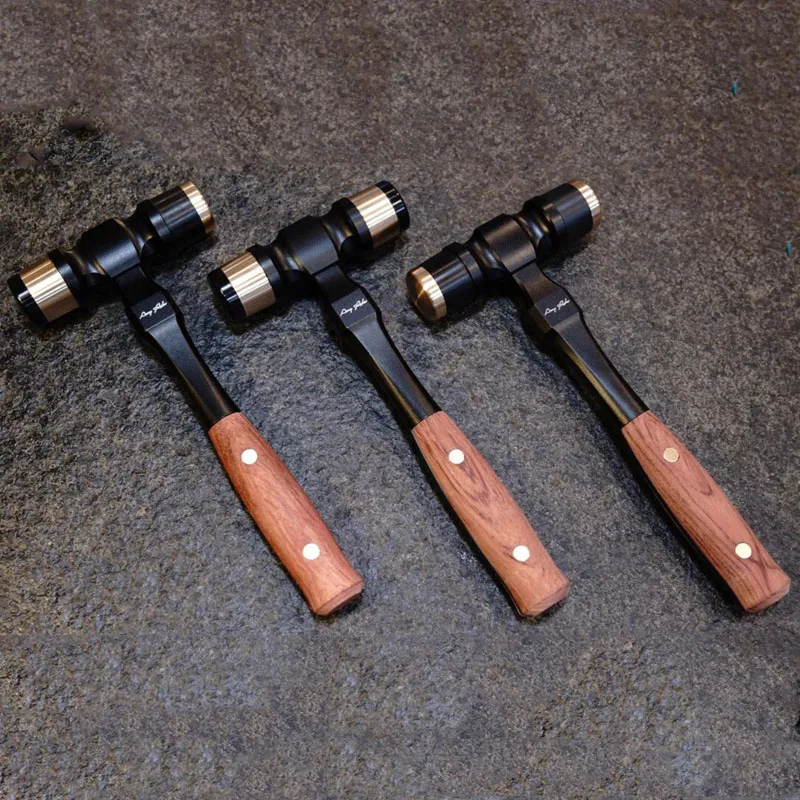 Multifunctional high-quality leather strike chopping double-headed hammer Amy Roke leather hammer