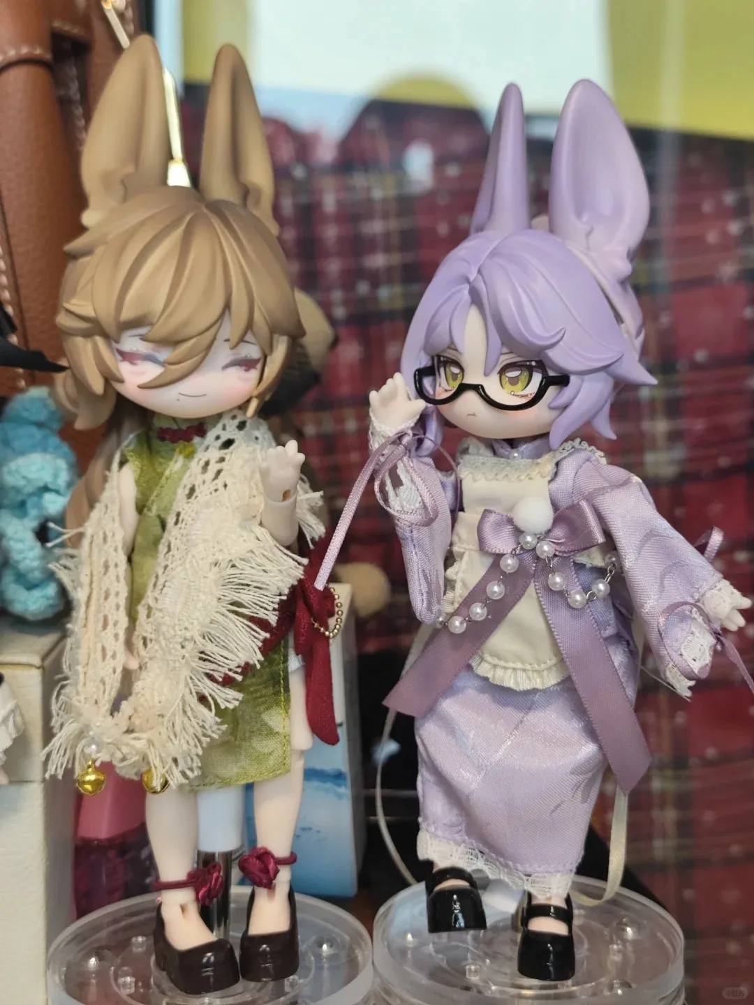 ジャンプムーンタイムウサギ BJD 人形 12 ポイント可動玩具グッズブラインドボックスギフトすべての年齢層向けの本物の食用以外の装飾品