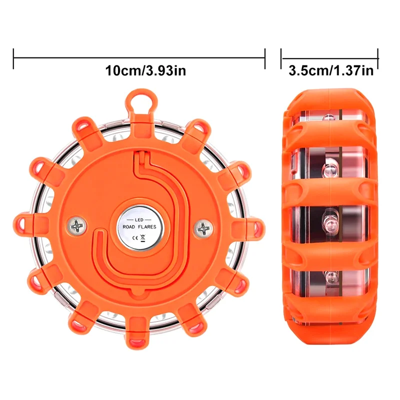 Imagem -05 - Magnetic Led Strobe Warning Light Car Emergency Light Road Rescue Luzes Intermitentes de Segurança Roadside Auto Signal Beacon Lamp Acessório