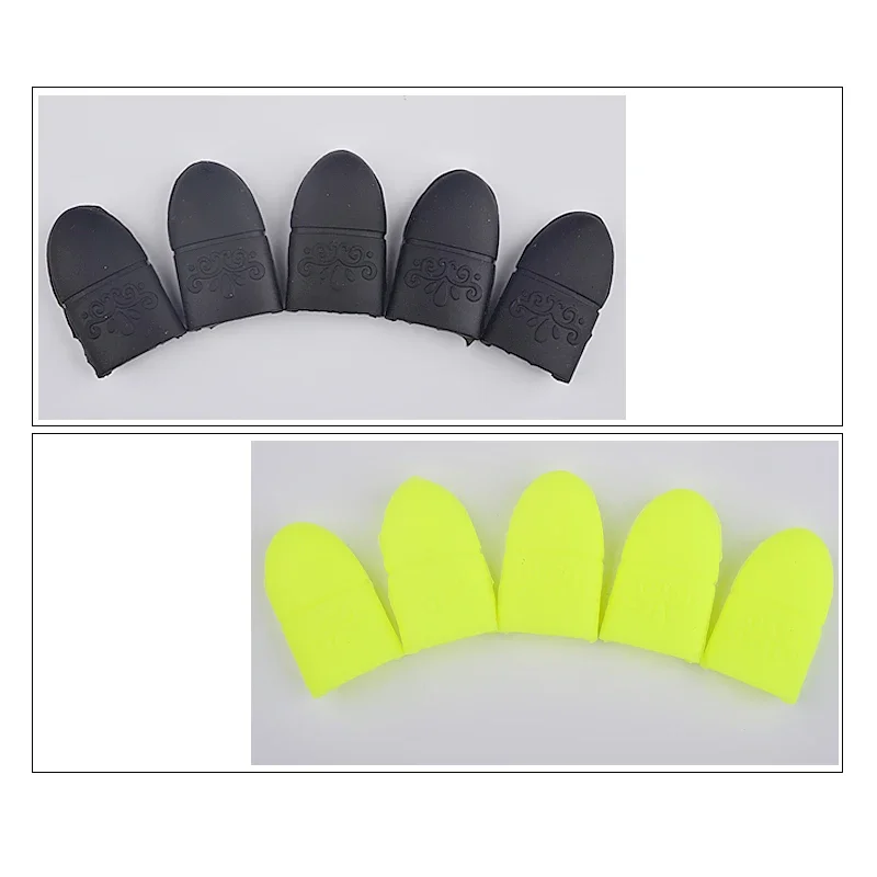 5Pcs/Set UV Gel Polish Remover Warp Nail Tips Silicone Soak Off Cap Clip Reusable Manicure Cleaning Varnish Kits Accessory Tools