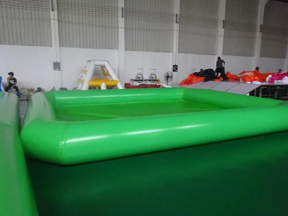 

Kids Adults PVC Material Above Ground Pool Outdoor Inflatable Swimming Pool Water Park For Sale