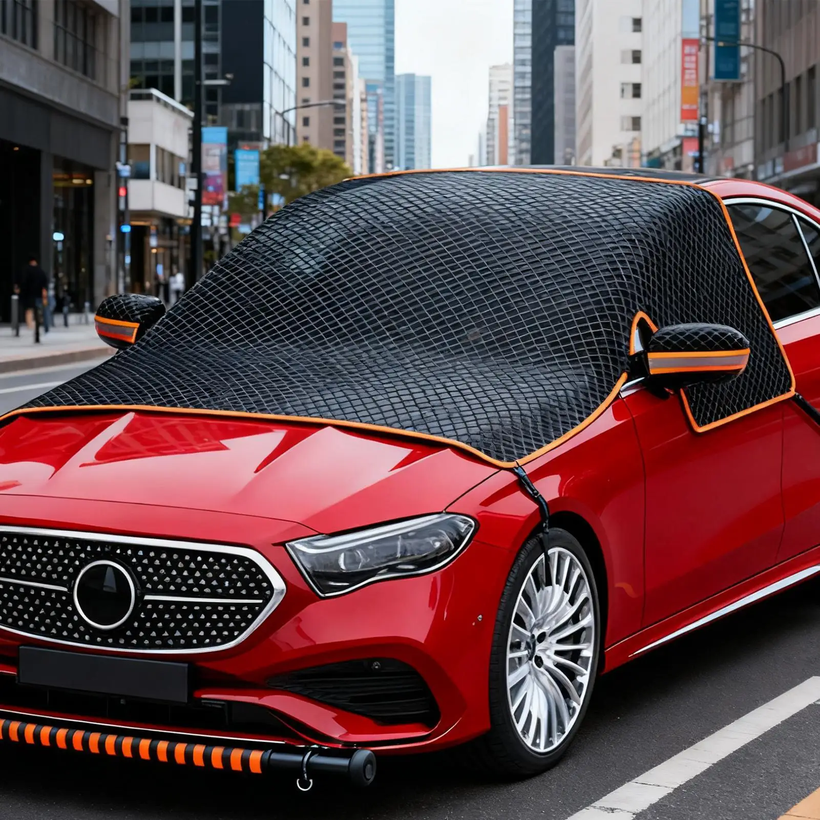 

Зимние чехлы на лобовое стекло, сверхмощная всепогодная ткань Оксфорд, водонепроницаемый автомобильный солнцезащитный козырек, чехол на лобовое стекло для автомобиля, внедорожника