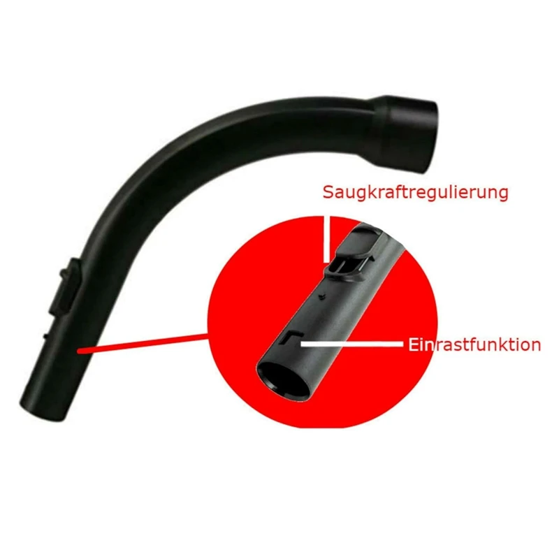 JDZD-Flo Ugello Tubo Maniglia Tubo Aspirapolvere Compatibile Per Miele S8340 S8320 S8310 Parti di Ricambio Set