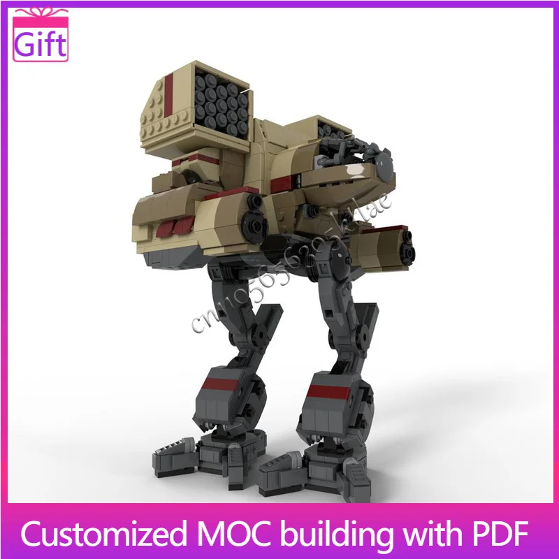 

NEW 1226 PCS MOC Creative Customize Robot Modular Building Blocks Model Educational DIY Assembly Toy For child Christmas Gifts