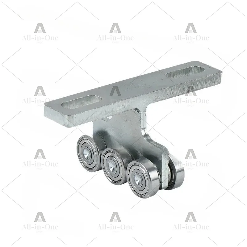 Stainless steel silent crane sliding door sliding door track crane pulley toilet wooden door crane pulley assembly