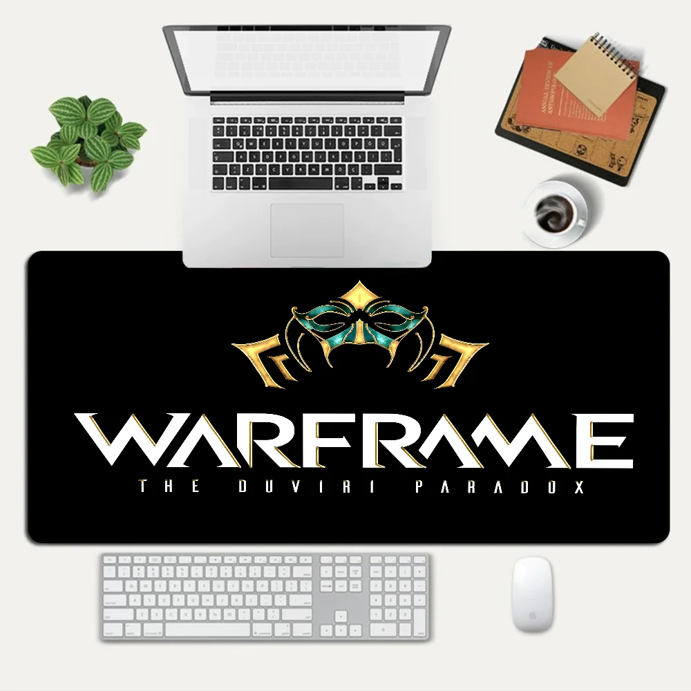 Warframes Gamer Mousepad Custom Skin Desktop Desk Mat Kawaii Gaming Accessories Students Writing Pad for PC Computer Table