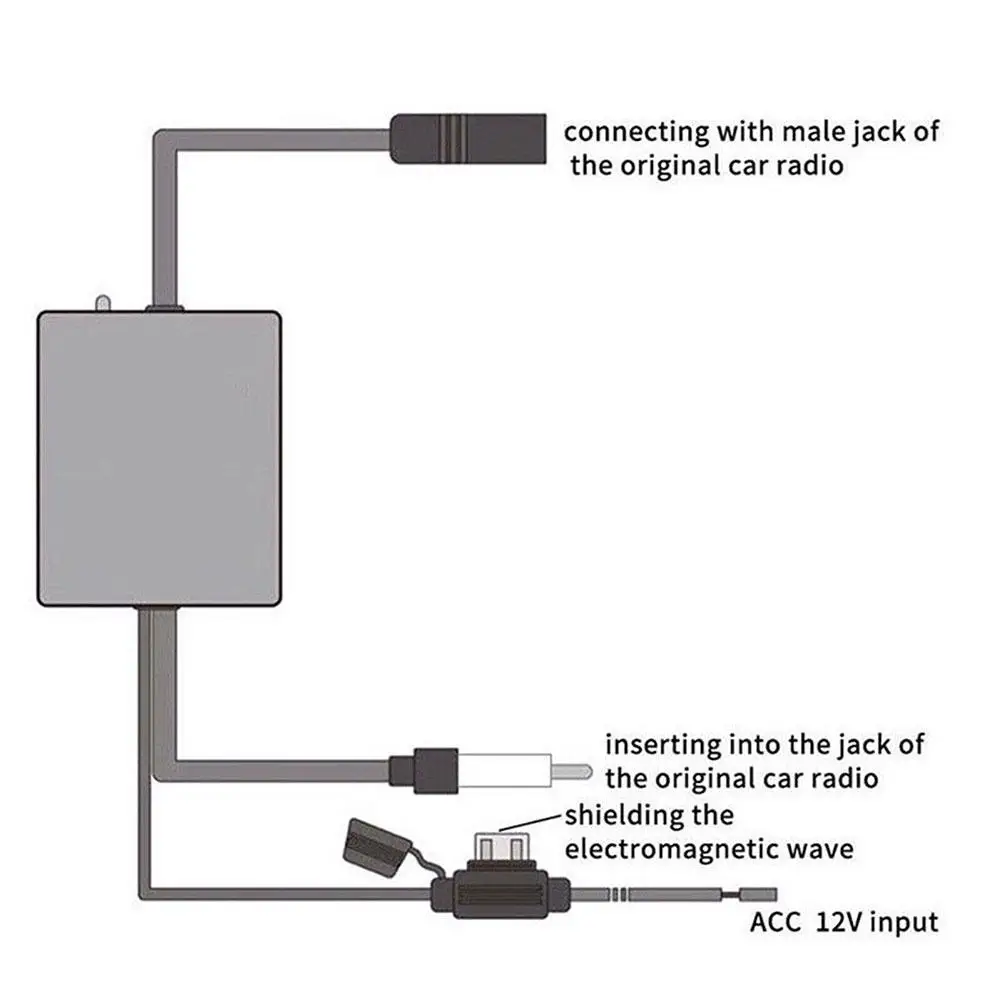 ANT-208 12V Car Automobile FM AM amplificatore di segnale Radio Antenna Antenna Auto FM Antenna Booster parabrezza per amplificatore per barca Auto