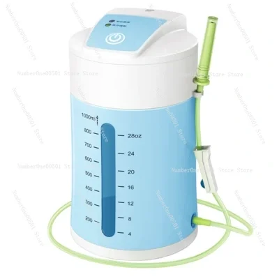 Home Colon Cleansing Set, Electric Enema Machine, Special Enema Bag, Bucket for Constipation