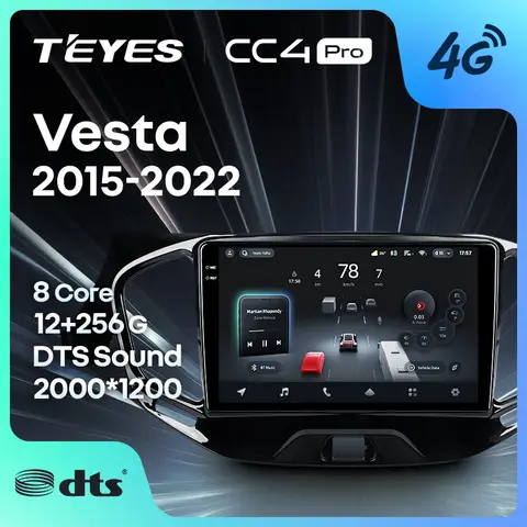 CC2 Plus Car Multimedia for LADA Vesta TEyes