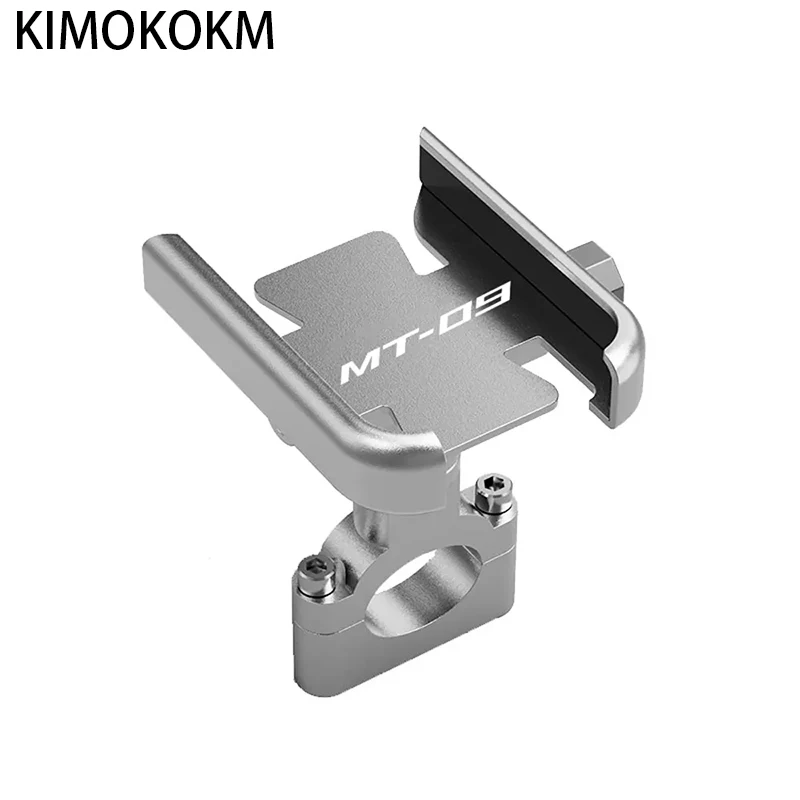 Motorcycle Universal Mobile Phone Holder Aluminum MT09 Bracket Accessories For Honda Yamaha Kawasaki MT 09 2017 2022 2023 2024