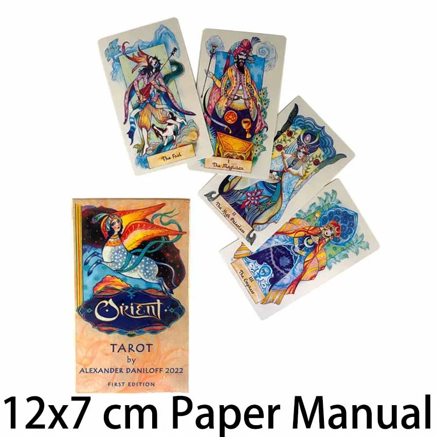 

12X7cm Orient Tarot Paper Manual Card Games