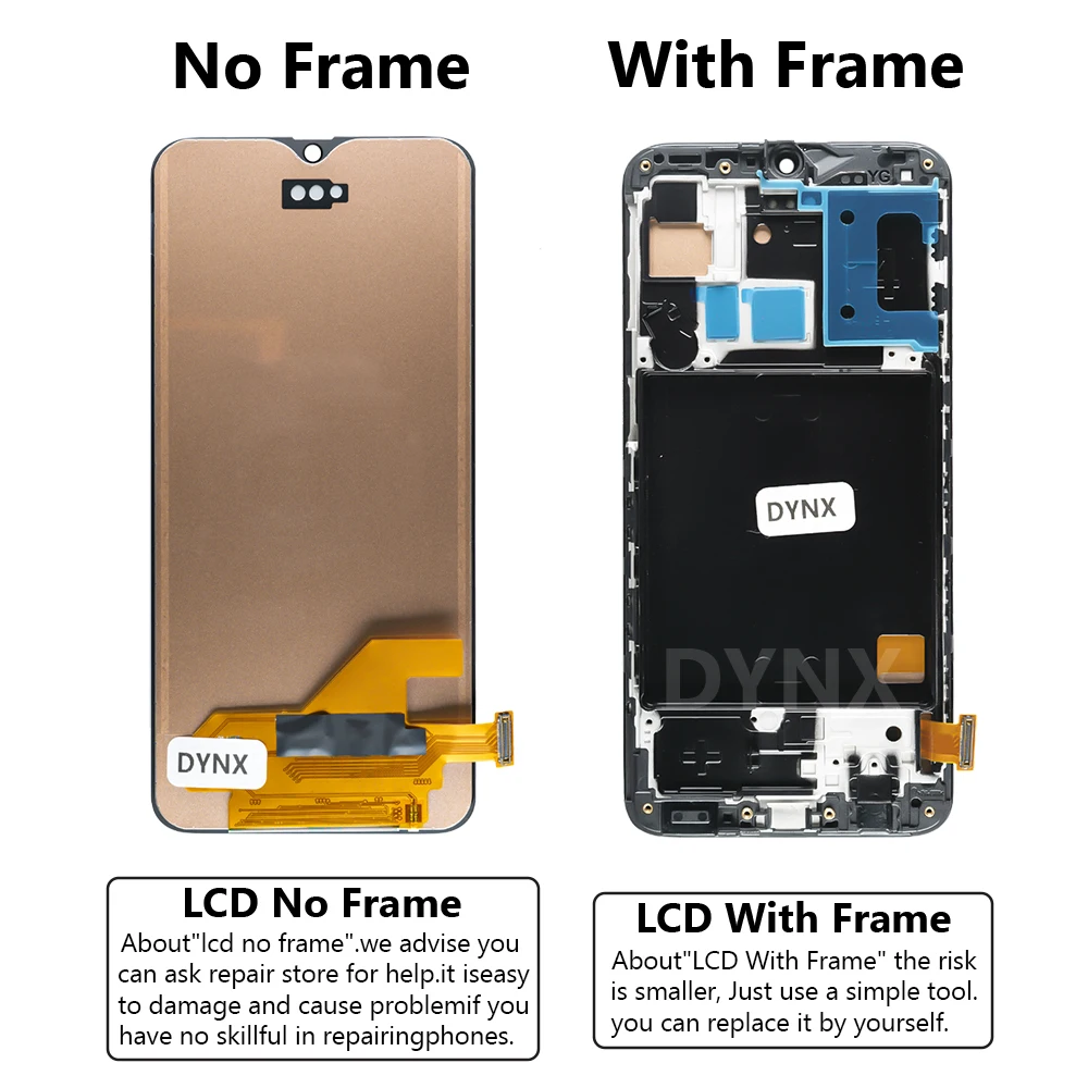 Super AMOLED Display Screen For Samsung Galaxy A40 A405 A405F A405S LCD Display Digital Touch Screen With Frame Replacement