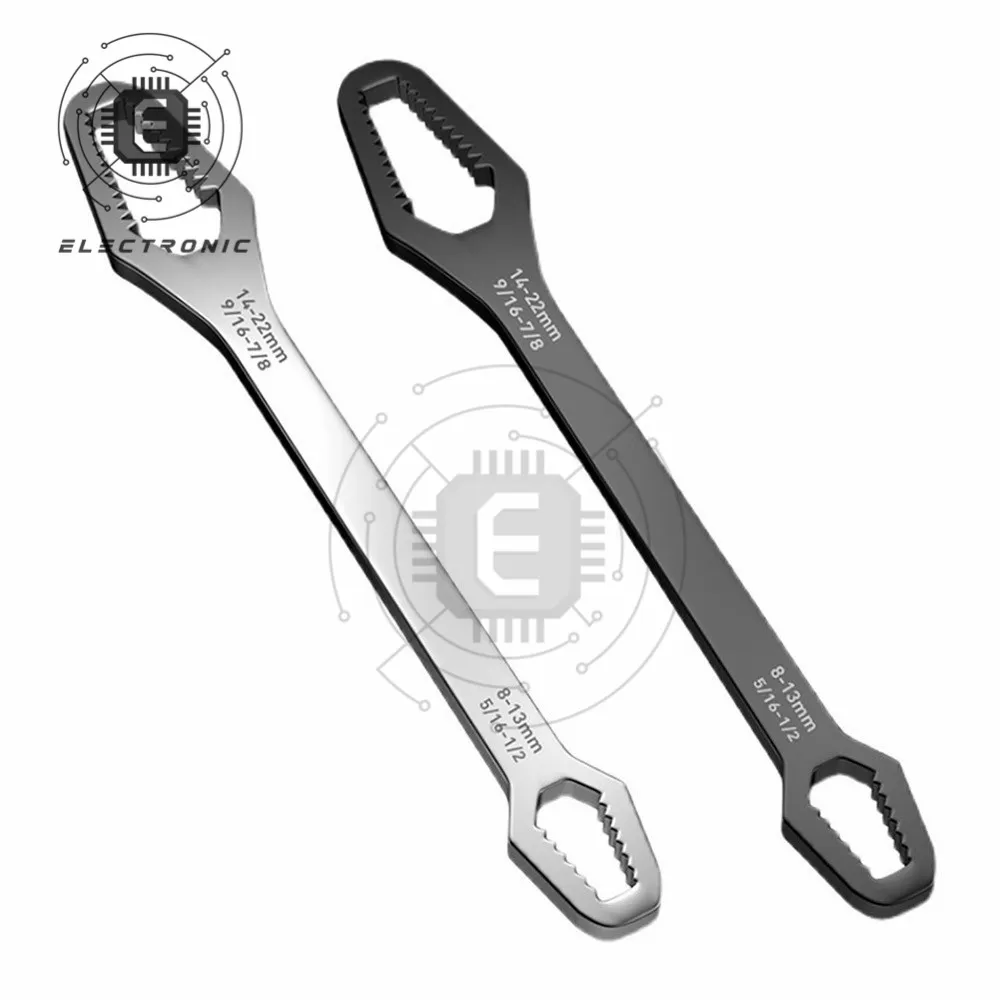 Universal Torx Wrench Double-head Self-tightening Adjustable  Wrench 8-22mm Board Special-shaped Multi-purpose