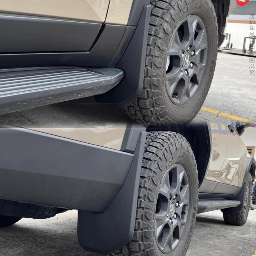 Front Rear 4pcs FOR Lexus GX550 2024 2025 Mud Flaps Guard Splash Mudflaps Mudguard Fender Car Accessories