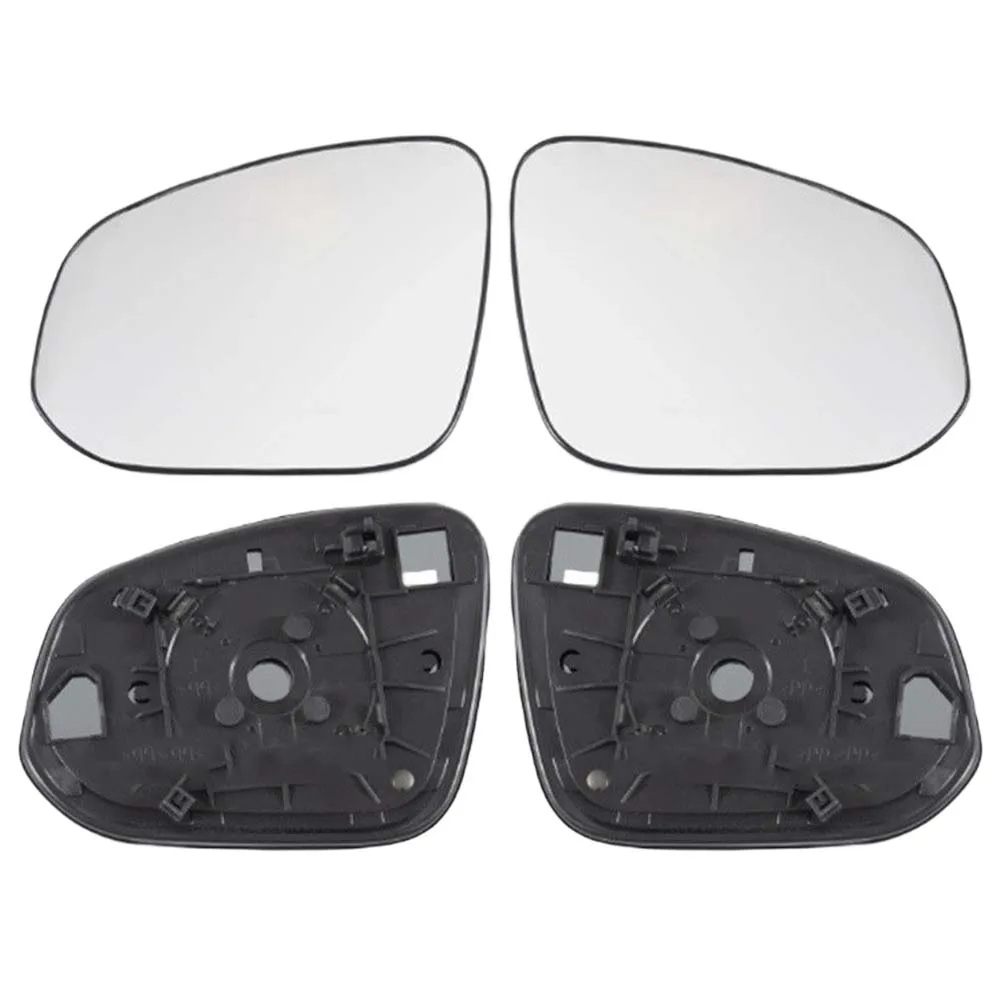 سيارة زاوية واسعة ساخنة مرآة الرؤية الخلفية عدسة لتويوتا RAV4 2014 2015 2016 2017 2018 اكسسوارات السيارات استبدال الزجاج العكسي #6