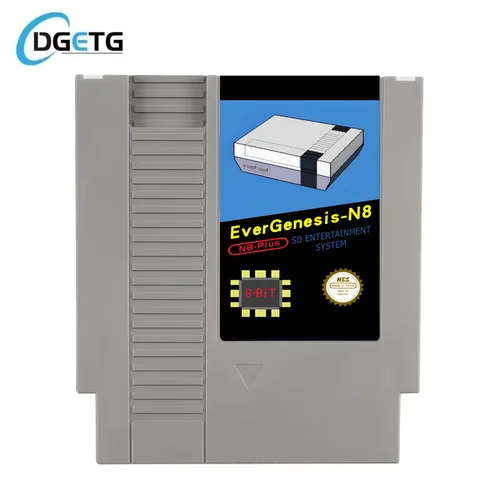 Imagen 1 del producto Tarjeta Flash 1500 en 1, tarjeta Nes N8 EDN8 Plus Remix versión China para consola de videojuegos NES de 8 bits, accesorios de juego Retro