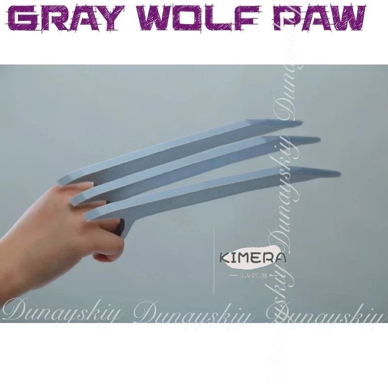 

DY20Хэллоуин Серая Вовчья Лапа Косплей Модель Украшения Ваджра Животные Лапы Модели С Аргентом Прозрачные Цвета Косплей Костюм Si